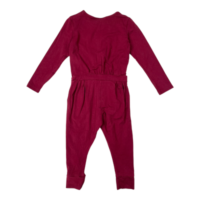 Gugguu tricot jumpsuit, red | 86cm