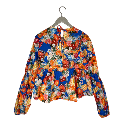 Kaiko double puff blouse, marigold | woman XS