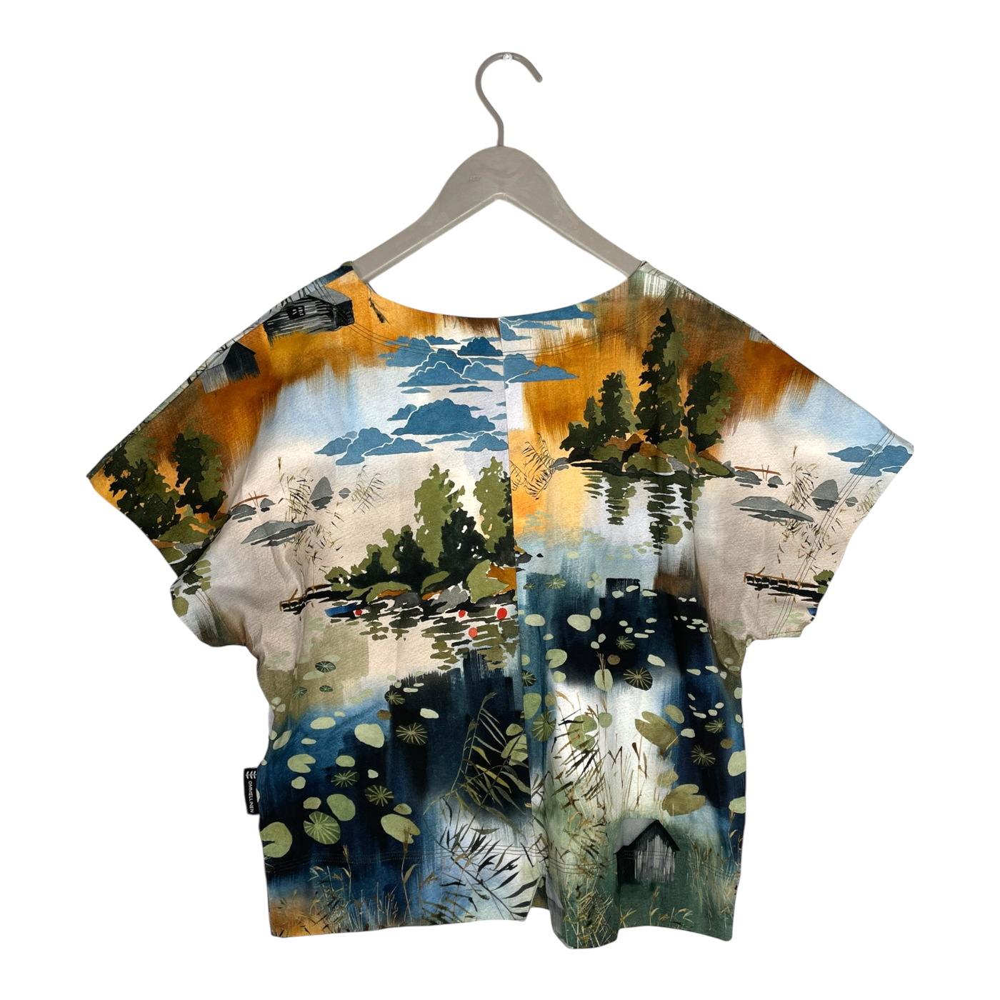 Ommellinen t-shirt, lake view | woman M