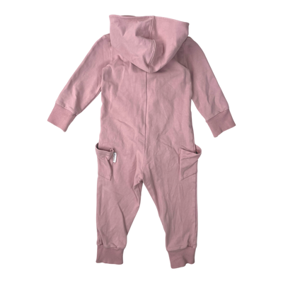 Gugguu sweat jumpsuit, pink | 92cm