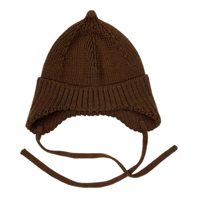 Mainio merino beanie, brown | 2-6y