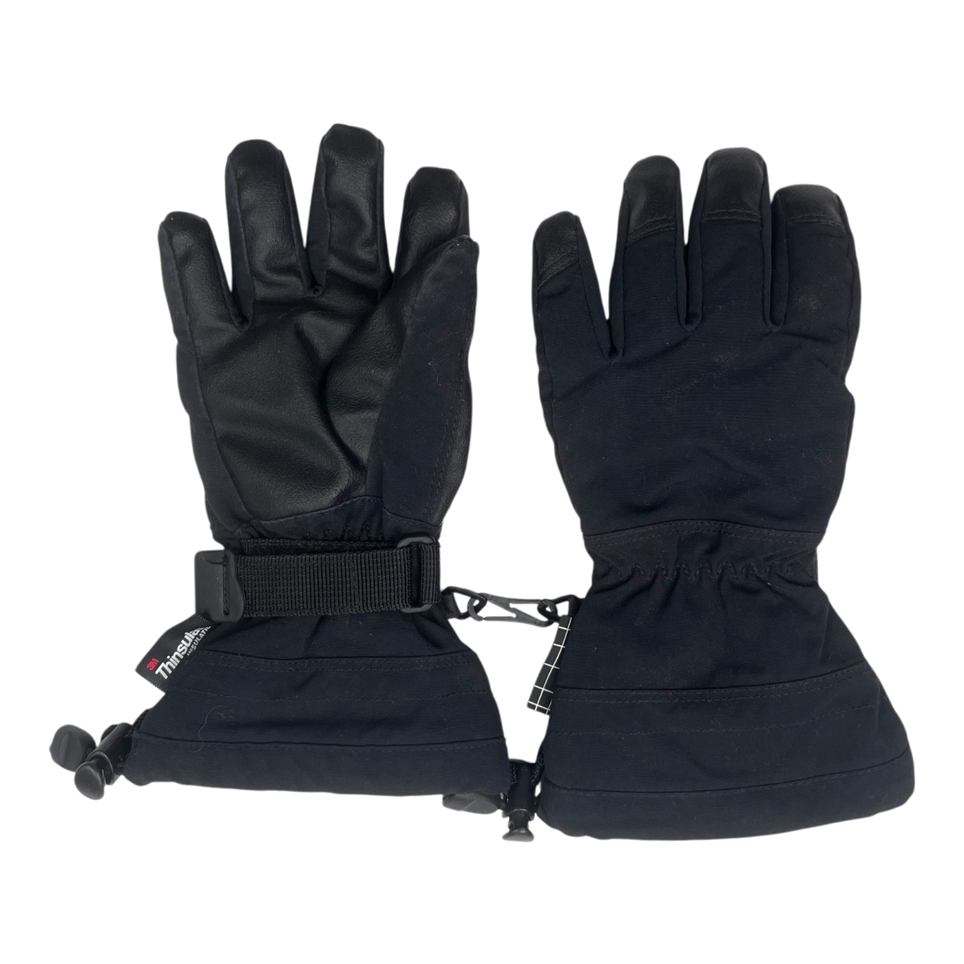 Molo mackenzie ski winter gloves, black | 3-5y