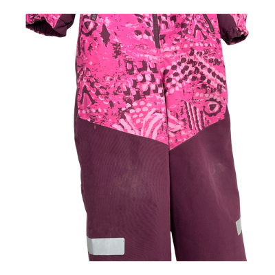 Reima kauhava winter overall, pink/purple | 116cm