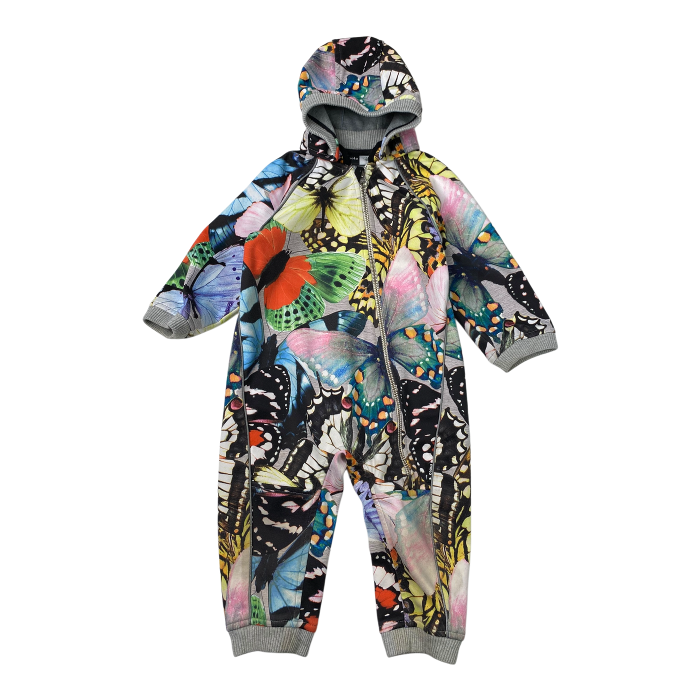 Molo softshell overall, soft butterflies | 86cm