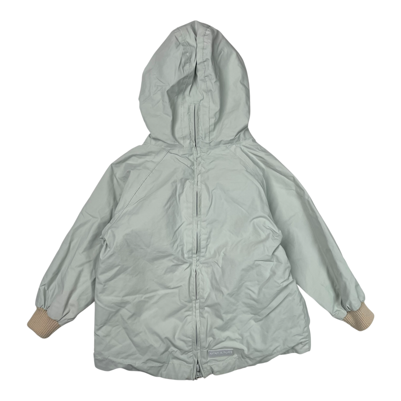 Miniature baby vito midseason jacket, alice blue | 86cm