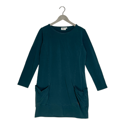 Blaa sweat tunic, dark green | woman M