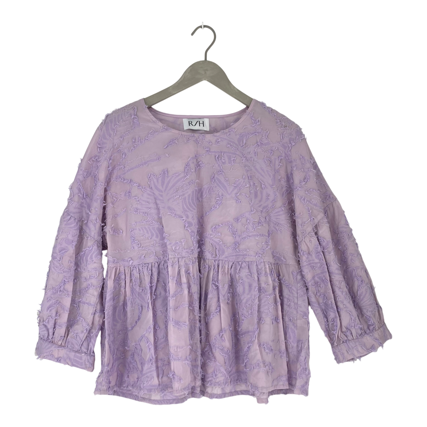 R/H Studio shirt, lavender | woman L