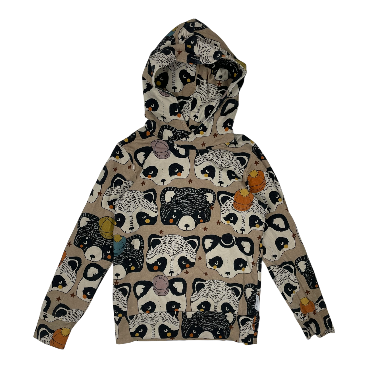 Versonpuoti hoodie, badger | 122/128cm