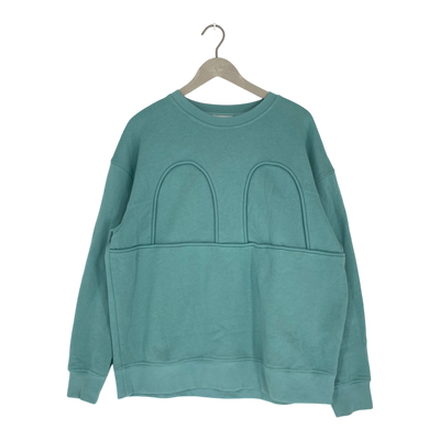 R/H mickey sweatshirt, blue | woman S