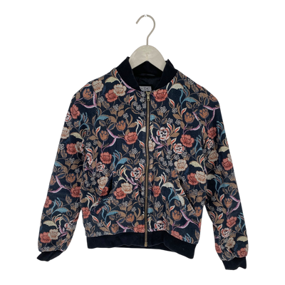 R-collection bomber jacket, flowers | woman XS