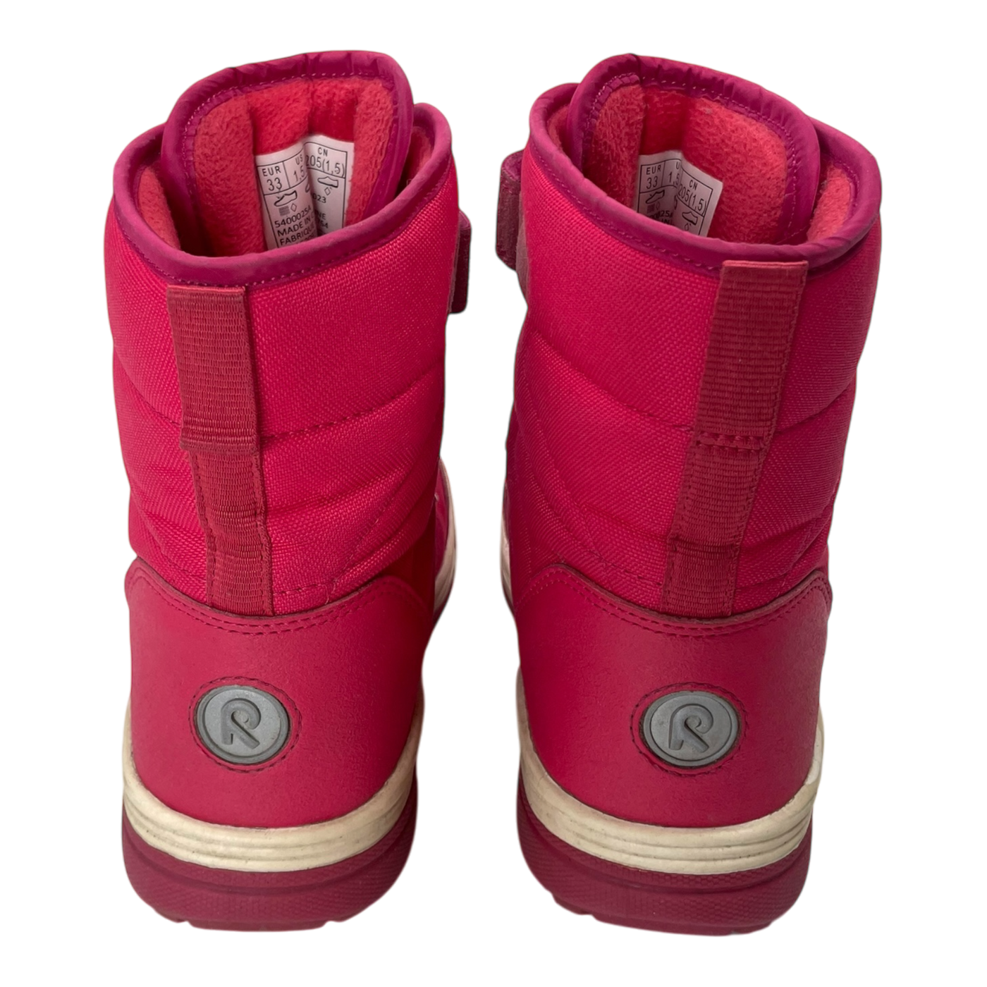Reima quicker winter boots, pink | 33