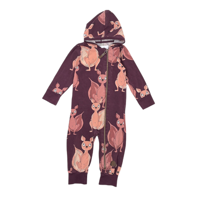 Blaa night jumpsuit, purple | 86/92cm