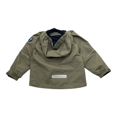 Polarn o. Pyret midseason jacket, hunter green | 104cm