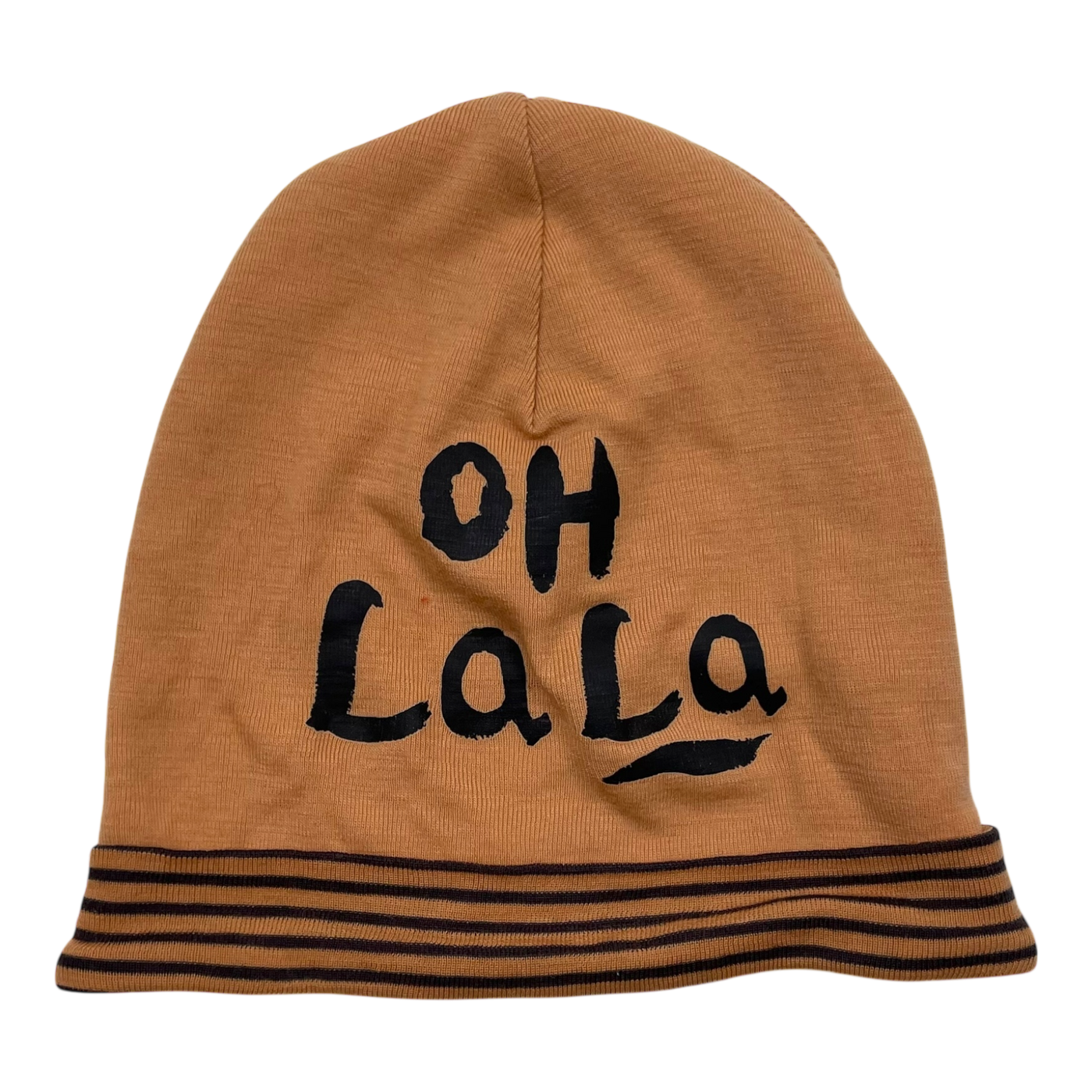 Mini Rodini merino beanie, caramel | 52/54cm
