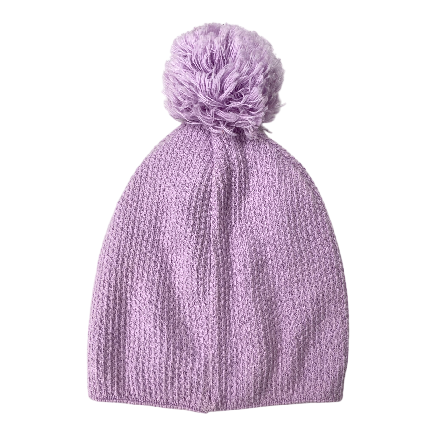 Gugguu knitted beanie with pom, mauve | 52/53cm