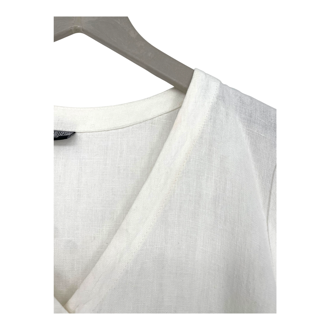 R-Collection Line Kleid, weiß | Frau XS