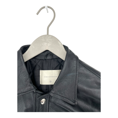 Deadwood leather jacket, black | woman 36