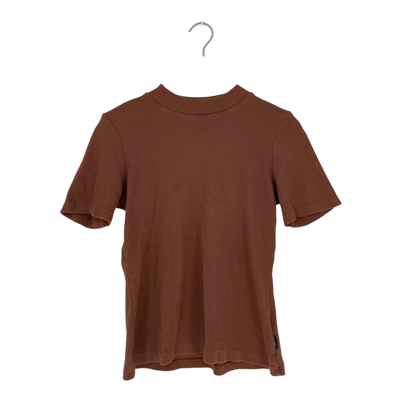 Aarre rib t-shirt, brown | woman M
