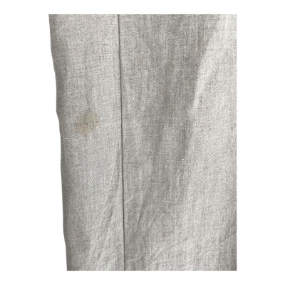 Marimekko marssi solid linen pants, almond | woman 38