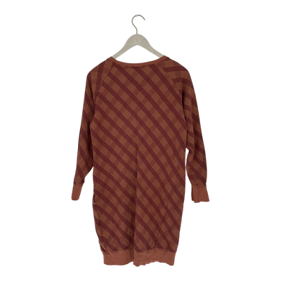 Blaa sweat tunic, brown | woman M