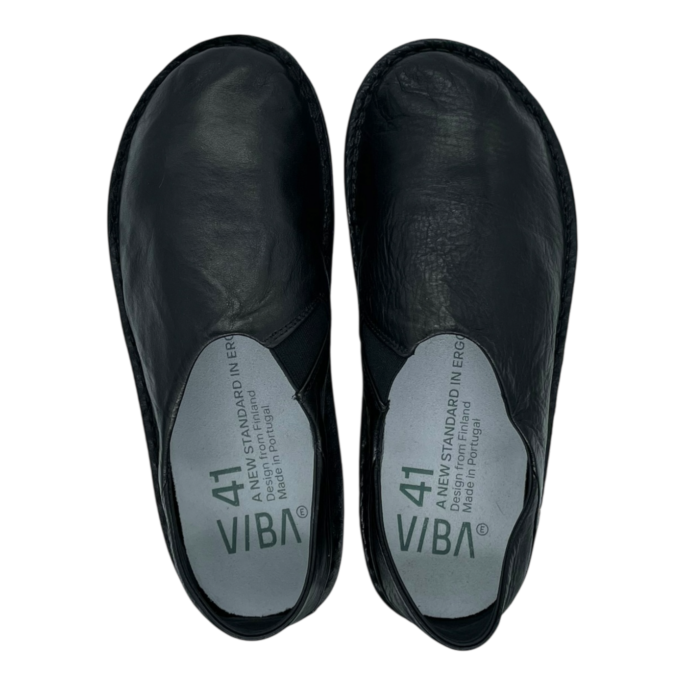 VIBAe Zuma leather shoes, preto black | 41