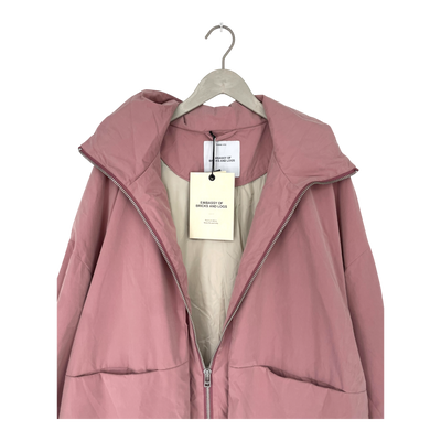 Embassy of Bricks and Logs visby coat, mauve | woman S