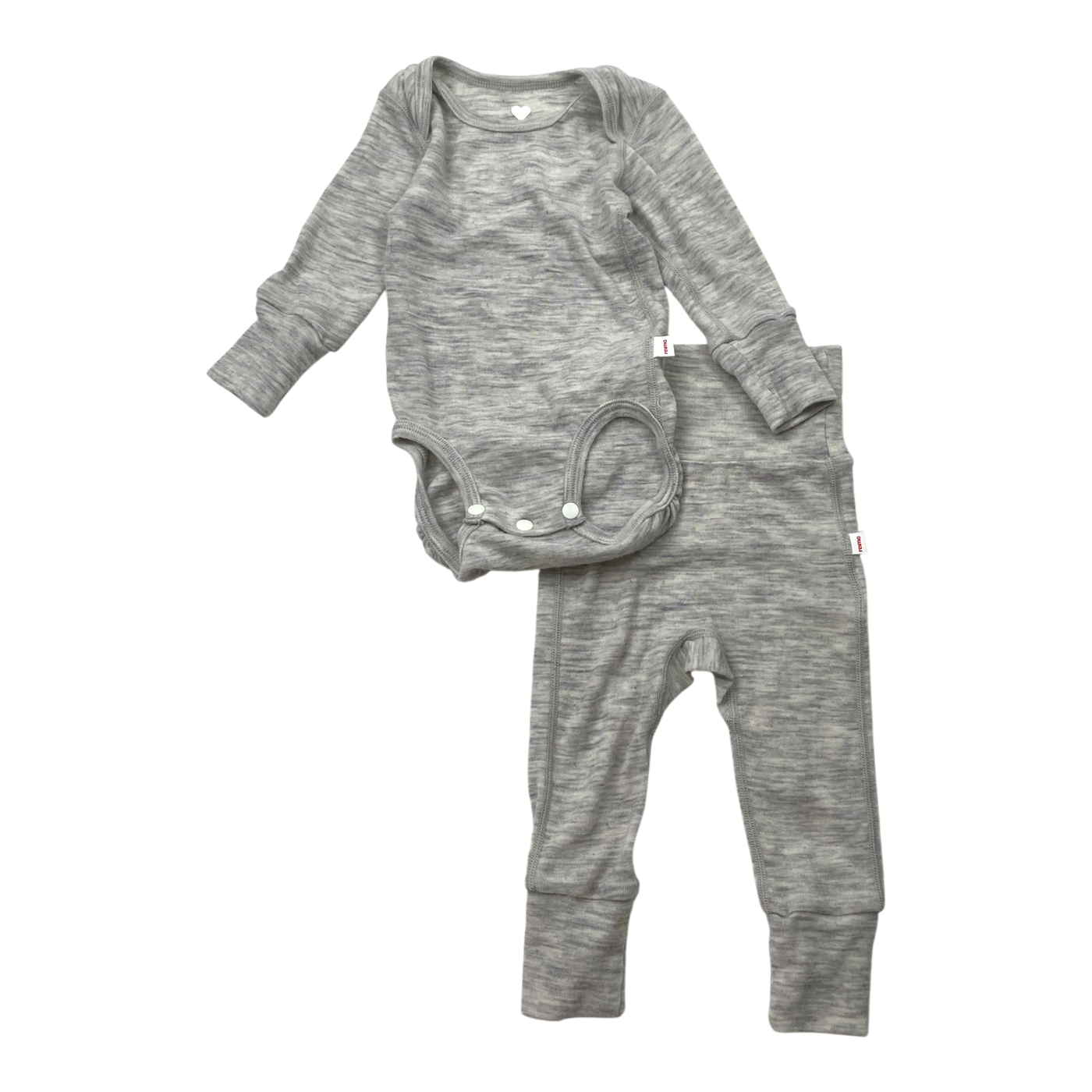 Reima wool set, grey | 62/68cm