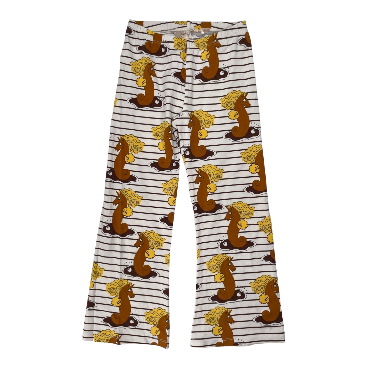 Mini Rodini culotte leggings, sea horse | 116/122cm