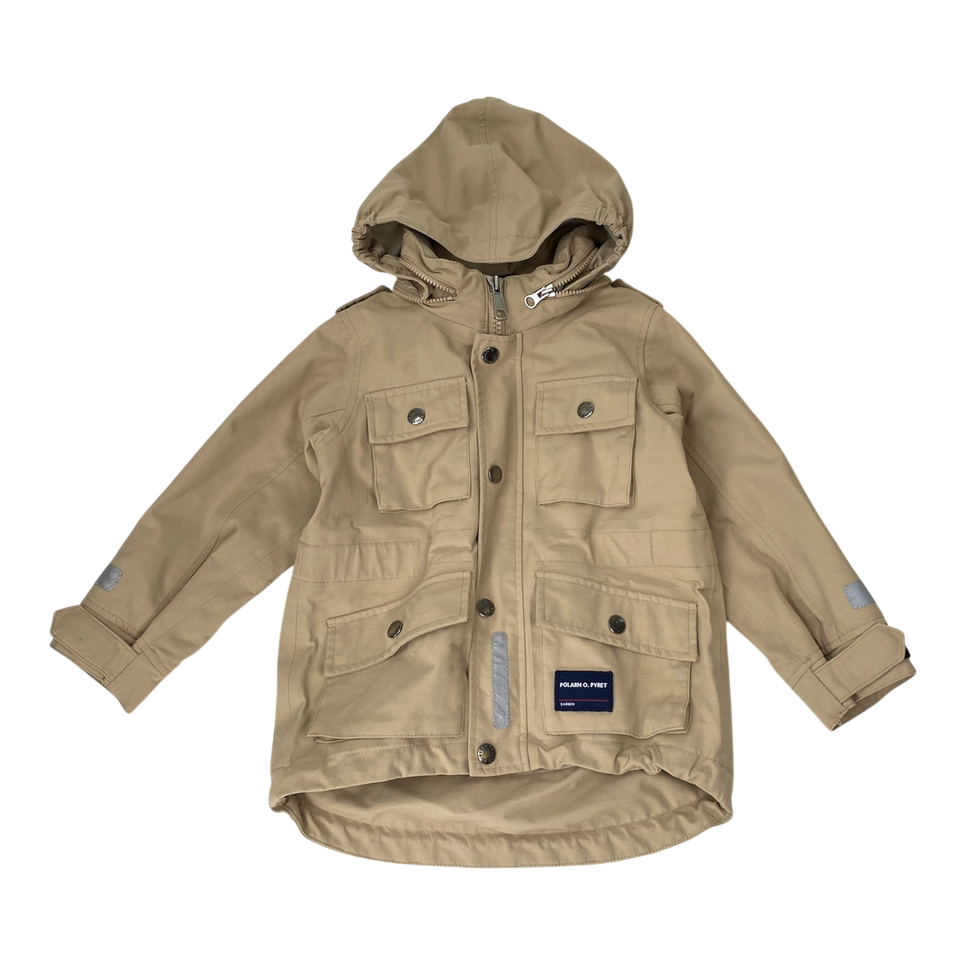 Polarn O. Pyret Midseo Jacke, Beige | 104 cm
