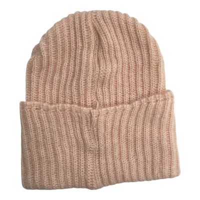Gugguu pelziger Mütze, leichtes Beige | Xl