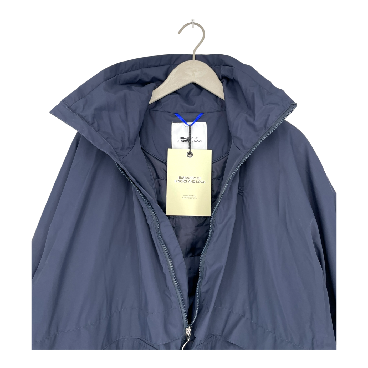 Embassy of Bricks and Logs skipton jacket, navy blue | unisex L