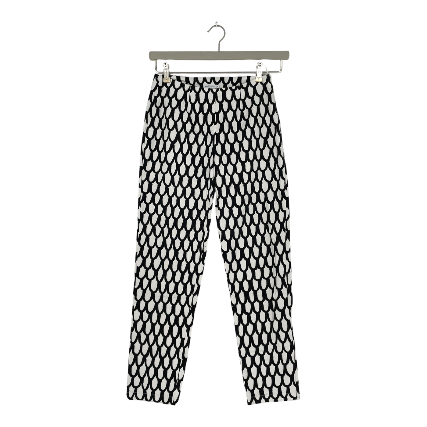 Marimekko Hosen, Schwarz/Weiß | Frau 34