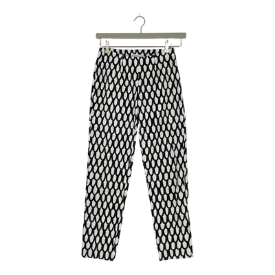 Marimekko Hosen, Schwarz/Weiß | Frau 34