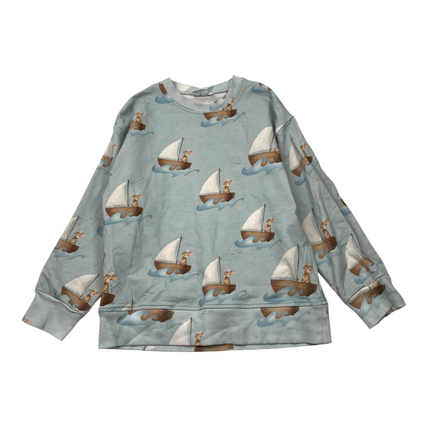 Metsola sweatshirt, baby blue | 122/128cm