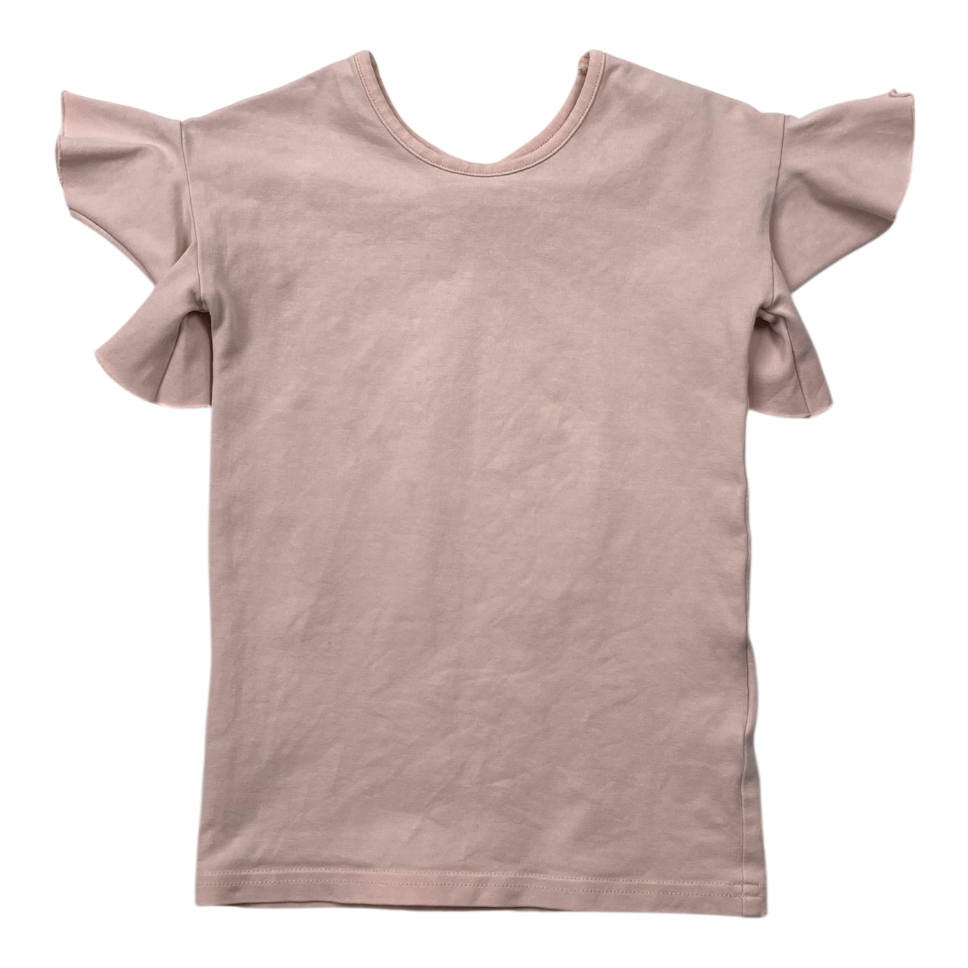 Gugguu frill t-shirt, pink | 104cm