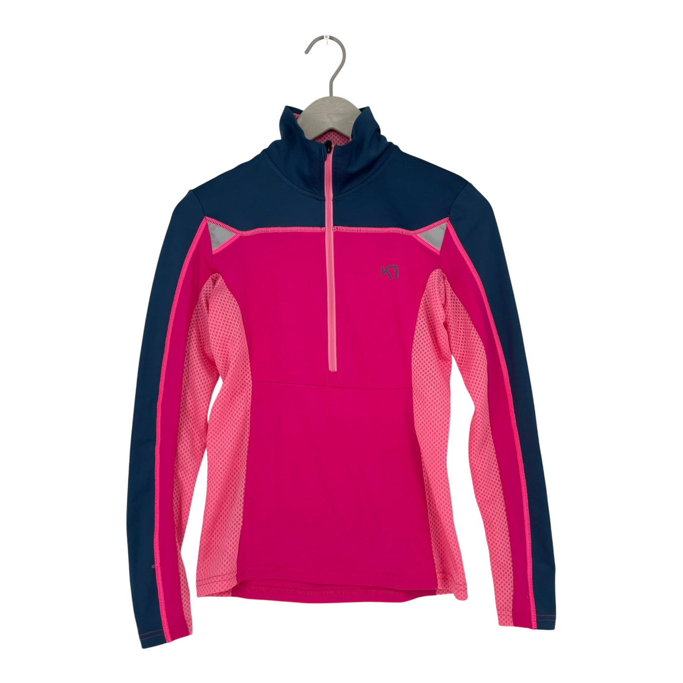 Kari Traa half zip shirt, pink | woman S