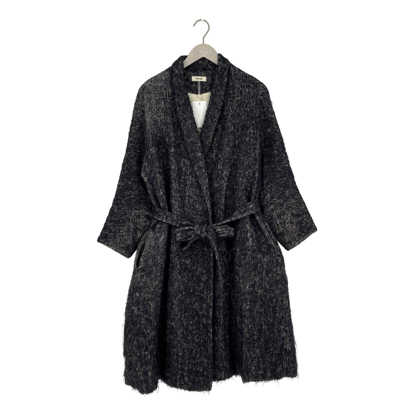 Samuji wool coat, black / almond | woman S/M