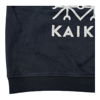 Kaiko logo sweatshirt, black | 98/104cm
