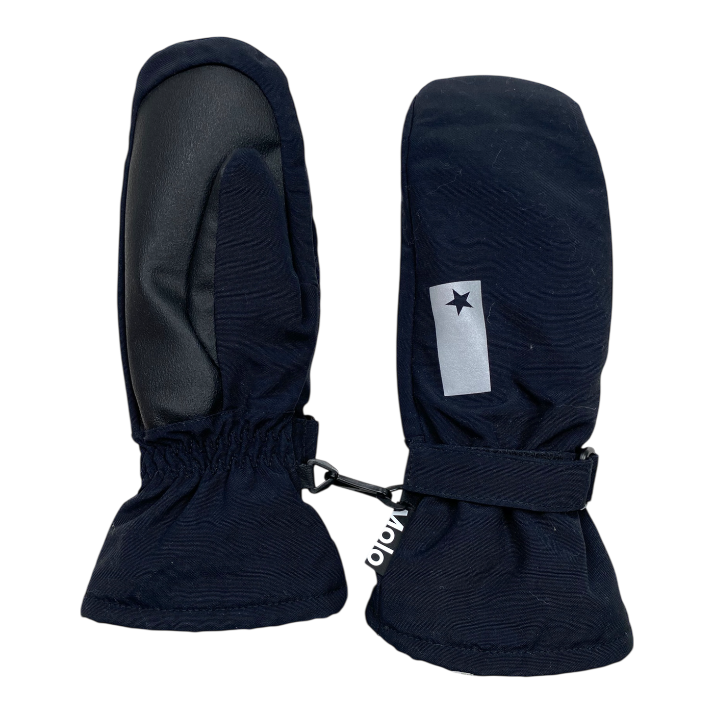 Molo mitzy winter gloves, black | 9-12y