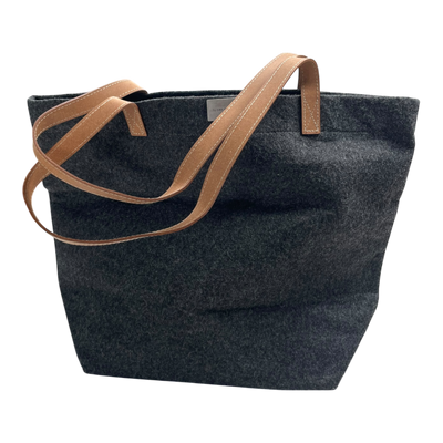 Globe Hope felt shoulder bag, grey