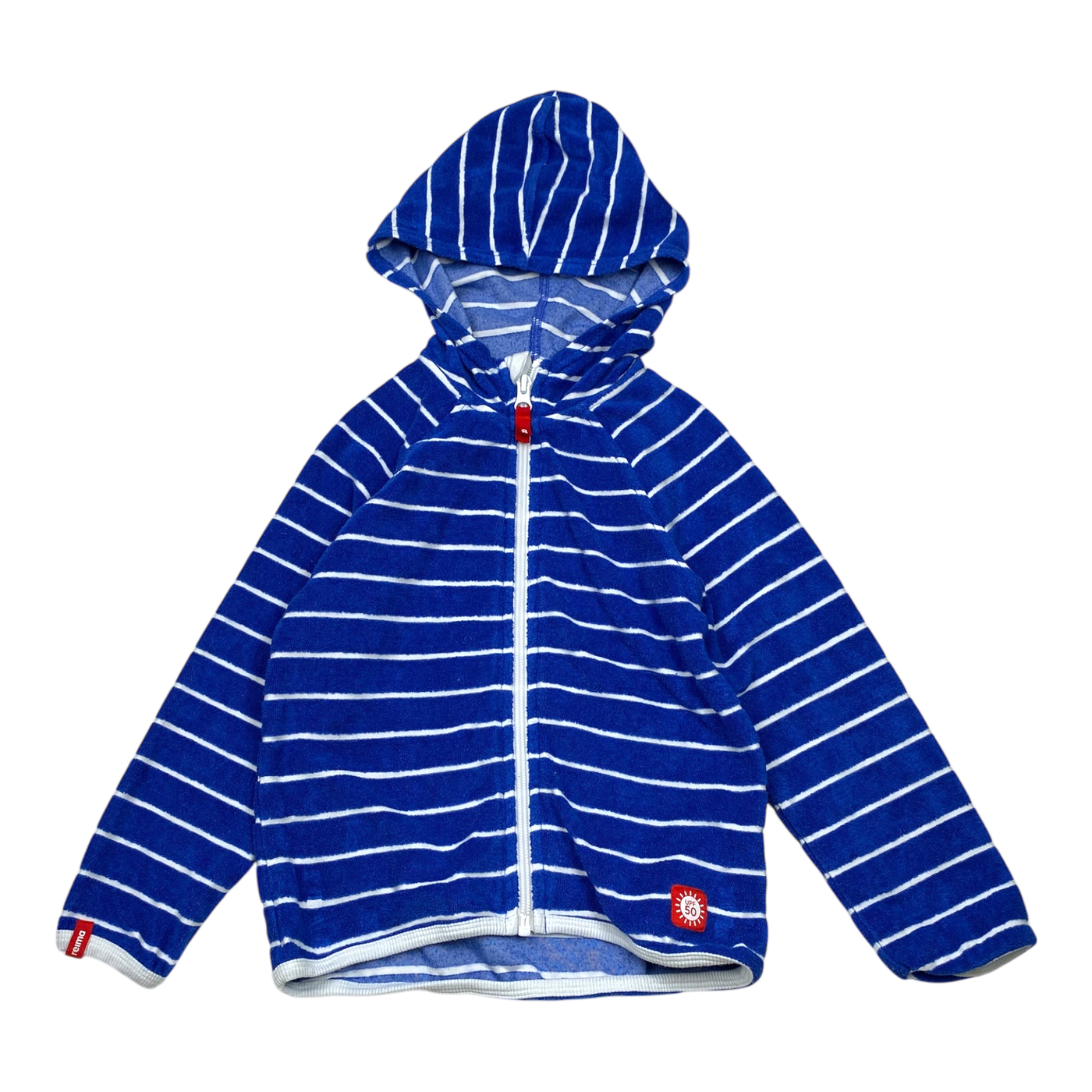 Reima hafen UV zip hoodie, blue | 110cm