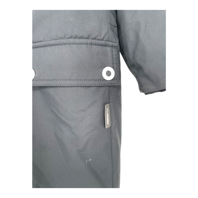 Reima sevetti midseason overall, black | 116cm