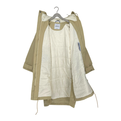 Embassy of Bricks and Logs montebello coat, sand | unisex XS