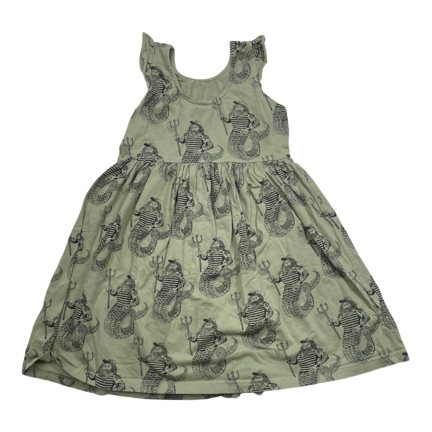 Mainio frill dress, merman | 134/140cm