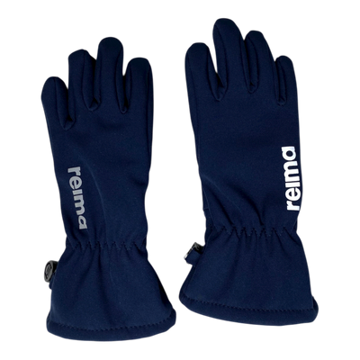 Reima tehden midseason gloves, navy blue | 1-2y