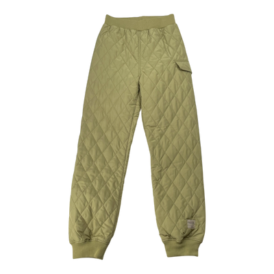 Mini A Ture matjava thermo pants, olive green | 140cm