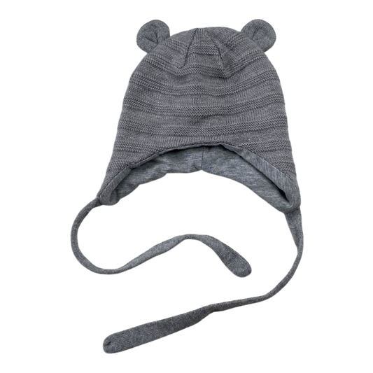 North Outdoor merino wool beanie, grey | 46-48cm