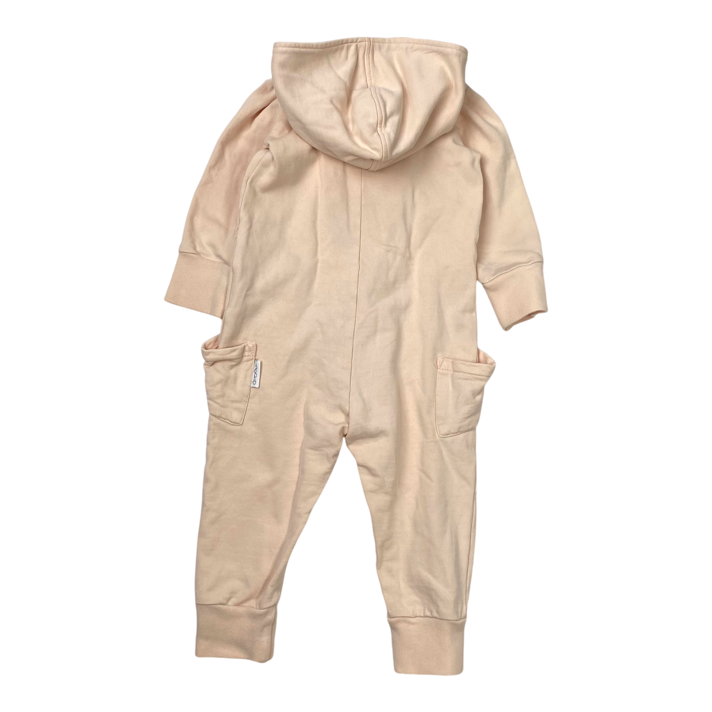 Gugguu sweat jumpsuit, peach | 86cm