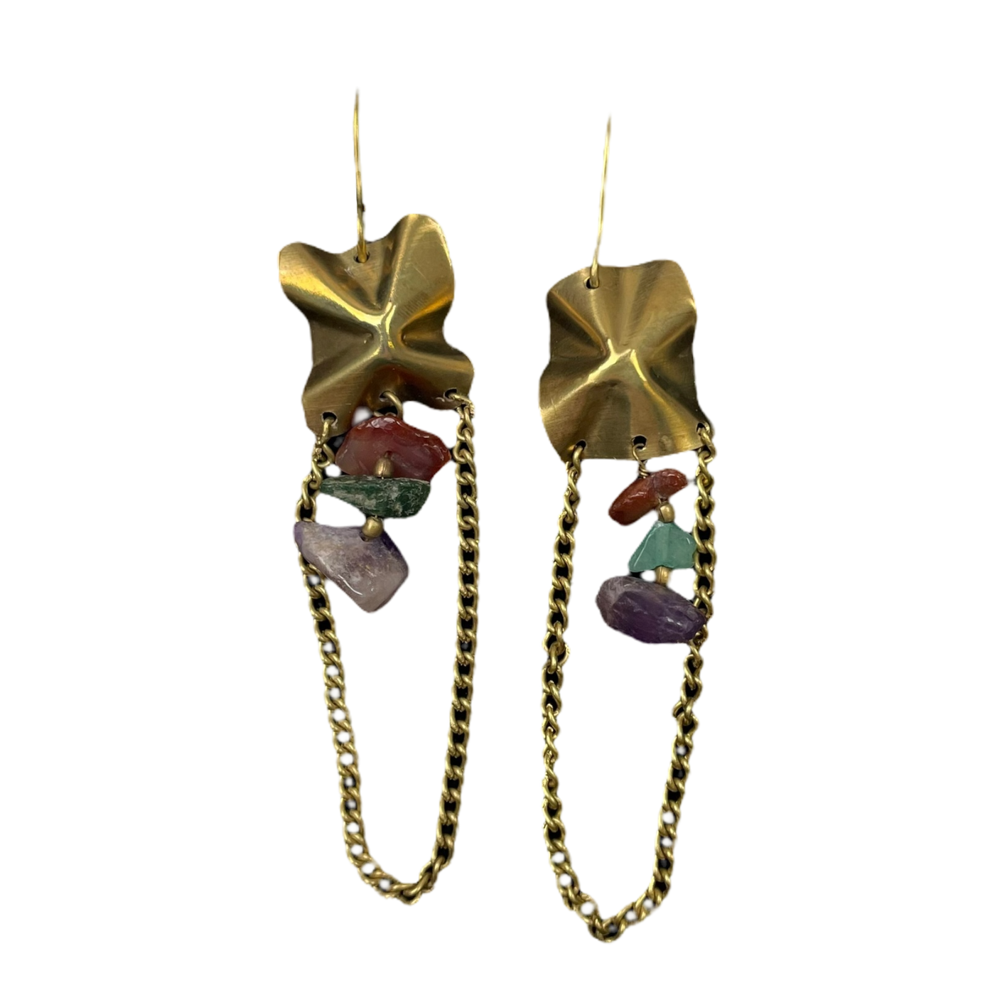 Kaiko Fiona earrings, stones