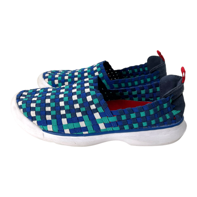 Reima fresh stretch shoes, checkered blue | 33